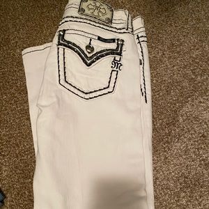 White Miss Me Jeans Size 28